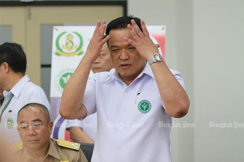 Innenminister Anupong Paojinda sagt, es sei Sache von Premierminister Prayuth Chan o-cha, über eine Kabinettsumbildung zu entscheiden