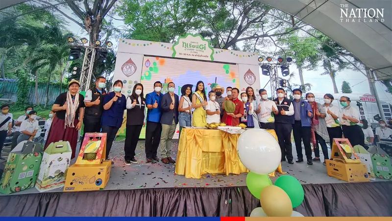„Nicht stinkende“ Durian Sorte von Korat, ein großer Erfolg bei Kennern „Nicht stinkende“ Durian Sorte von Korat, ein großer Erfolg bei Kennern