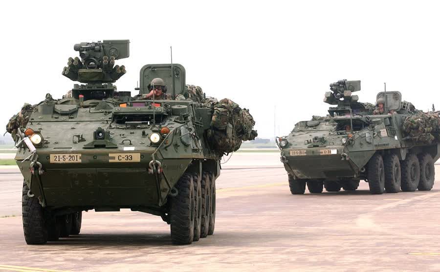 Armee erhält neue gepanzerte Fahrzeuge aus den USA