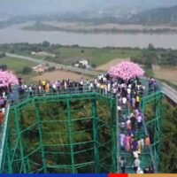 Besucher von Chiang Rai können das berühmte Goldene Dreieck aus der Vogelperspektive sehen, nachdem die nördliche Provinz ihre neueste Touristenattraktion eröffnet hat.