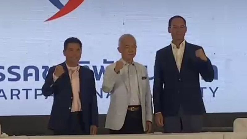 Der neue Parteivorsitzende von Chart Pattana Kla gelobt, den Wohlstand nach Thailand zurückzubringen