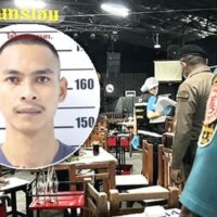 Die Polizei hat ein Foto des Hauptverdächtigen des Mordes an einem 32-jährigen Mann in der beliebten Musikbar „Country Home“ in der Stadt Trang veröffentlicht