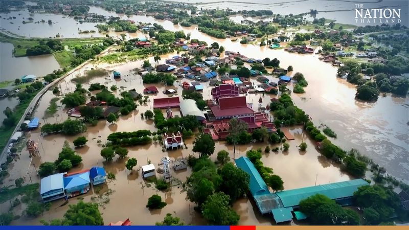 Starke saisonale Regenfälle haben bereits mindestens 45.000 Haushalte in fast der Hälfte der thailändischen Provinzen getroffen