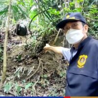 Die Behörden haben einen versteckten Pfad durch die Berge von Satun an der Grenze zu Malaysia entdeckt und glauben, dass dieser für den Drogen- und Menschenhandel genutzt wird