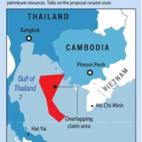 Laut Regierungsquellen wird die Regierung mit einer lang erwarteten gemeinsamen Erschließung von Erdölressourcen in einem energiereichen Gebiet im Golf von Thailand fortfahren, das von Thailand und Kambodscha beansprucht wird. Die Quellen sagten, der stellvertretende Premierminister Prawit Wongsuwon habe jahrelang auf neue Gespräche mit Kambodscha in dieser Angelegenheit gedrängt.