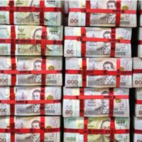 Die Stärkung des Baht sei derzeit ein Risiko für die thailändische Wirtschaft, da sie das Exportvolumen reduziere, sagte der Finanzminister heute am Freitag (9. Februar). Der Unternehmenssektor muss sich gegen die Wechselkursrisiken absichern, sagte Finanzminister Arkhom Termpittayapaisith auf einer Veranstaltung des Ministeriums. Der Baht hat in diesem Jahr bisher etwa 2,7 % gegenüber dem Dollar zugelegt und ist damit Asiens Währung mit der zweitbesten Wertentwicklung.