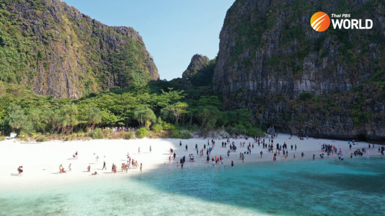 Das thailändische Ministerium für Nationalparks, Wildtiere und Pflanzenschutz hat seit der Einführung des E-Ticket Systems im vergangenen Juli täglich etwa eine Million Baht an Eintrittsgeldern verdient, die Touristen für den Besuch der Phi-Phi Inseln in Rechnung gestellt werden. Das thailändische Ministerium für Nationalparks, Wildtiere und Pflanzenschutz hat seit der Einführung des E-Ticket Systems im vergangenen Juli täglich etwa eine Million Baht an Eintrittsgeldern verdient, die Touristen für den Besuch der Phi-Phi Inseln in Rechnung gestellt werden.