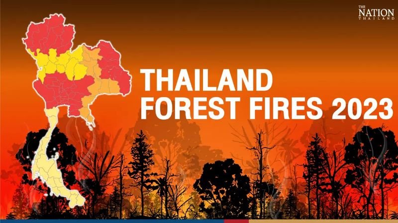 The Nation Thailand hat eine Liste der Waldbrände zusammengestellt, die in den letzten sechs Monaten im Vergleich zum gleichen Zeitraum des Vorjahres aufgetreten sind, sowie die Menge des betroffenen Landes. Waldbrände werden im Land immer häufiger. Der jüngste und vielleicht der schlimmste seit Jahren war der Brand, der am Mittwoch in Khao Chaphlu in Nakhon Nayoks Khao Laem Gebiet ausbrach.