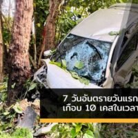 77kaoded berichtete, dass die Polizei im Distrikt Muang in Phatthalung im Süden Thailands gestern Abend innerhalb einer Stunde sieben Unfälle auf ihrem Revier bewältigen musste. Es war der erste Tag der sogenannten „Sieben tödlichen Tage“ der Songkran Feiertage. Die Behörden sollen sich an der Unfallverhütung sowie an der Bewältigung des unvermeidlichen Gemetzels beteiligen, da viele Menschen zum traditionellen thailändischen Neujahr reisen.