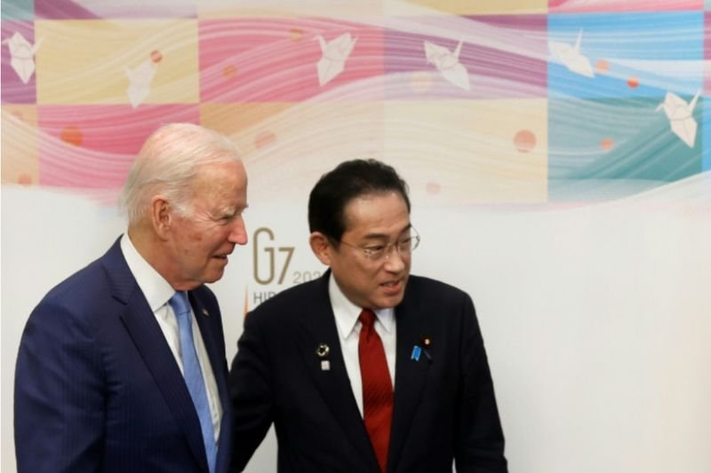 Die Vereinigten Staaten haben am Freitag „erhebliche“ neue Sanktionen gegen Russlands „Kriegsmaschine“ bekannt gegeben, als Präsident Joe Biden in Japan mit anderen G7-Staats- und Regierungschefs zusammentrifft.