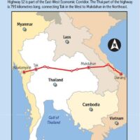 Die Fertigstellung des Highway 12 – eines 793 km langen Verkehrskorridors, der Tak im Norden mit Mukdahan im Nordosten verbindet – wird laut den führenden Vertretern der örtlichen Transport- und Tourismusbranche als aufstrebender Wirtschaftsmotor in der Region enorme Geschäftsmöglichkeiten bieten.
