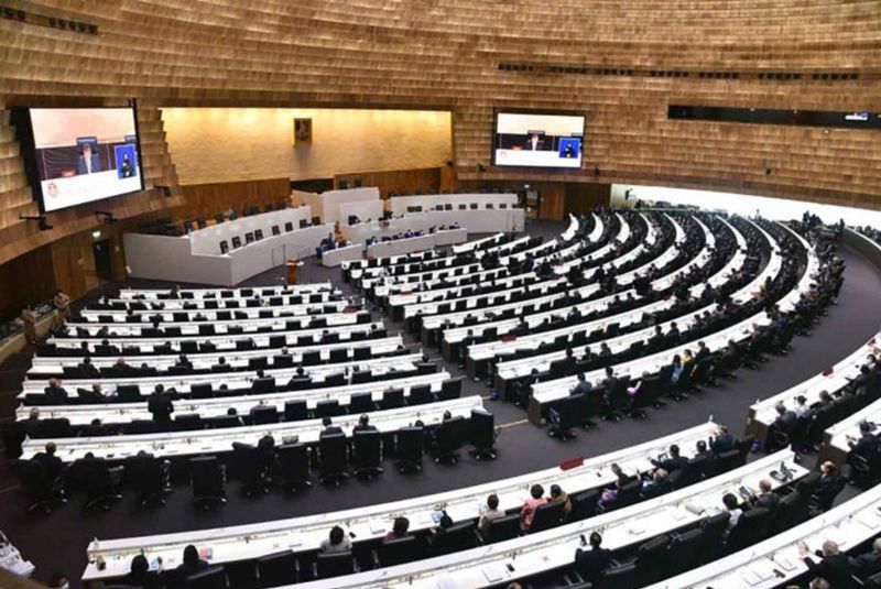 Die formelle Eröffnung des neuen Parlaments wird voraussichtlich innerhalb von 15 Tagen stattfinden, da die Wahlkommission (EC) alle 500 bei den Parlamentswahlen am 14. Mai gewählten Abgeordneten bestätigt hat, sagte eine Quelle. Die formelle Eröffnung des neuen Parlaments wird voraussichtlich innerhalb von 15 Tagen stattfinden, da die Wahlkommission (EC) alle 500 bei den Parlamentswahlen am 14. Mai gewählten Abgeordneten bestätigt hat, sagte eine Quelle.