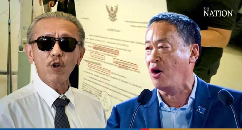 Der Premierministerkandidat der Pheu Thai Partei, Srettha Thavisin, sagte gestern am Mittwoch, er werde eine Verleumdungsklage gegen den Serien-Whistleblower Chuwit Kamolvisit einreichen, nachdem der ehemalige Massagesalon-Tycoon ihm korrupte Geschäftspraktiken vorgeworfen hatte. Der Premierministerkandidat der Pheu Thai Partei, Srettha Thavisin, sagte gestern am Mittwoch, er werde eine Verleumdungsklage gegen den Serien-Whistleblower Chuwit Kamolvisit einreichen, nachdem der ehemalige Massagesalon-Tycoon ihm korrupte Geschäftspraktiken vorgeworfen hatte.