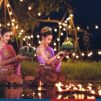 Loy Krathong, Thailands Lichterfest, wird voraussichtlich 6,1 Milliarden Baht an Tourismuseinnahmen von 2,04 Millionen inländischen Touristen generieren, was einem Anstieg von 5 % bzw. 10 % gegenüber dem Vorjahr entspricht, teilte die thailändische Tourismusbehörde (TAT) gestern am Donnerstag mit.
