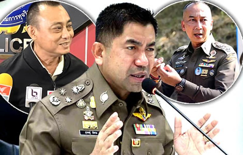 Der Ruf von Big Joke ist bedroht, als ein Online-Glücksspielskandal die Royal Thai Police erschüttert. Der hochrangige stellvertretende Chef bestreitet die Vorwürfe entschieden und die laufenden Ermittlungen laufen intensiv. Es gibt jetzt offene interne Konflikte innerhalb der Truppe.