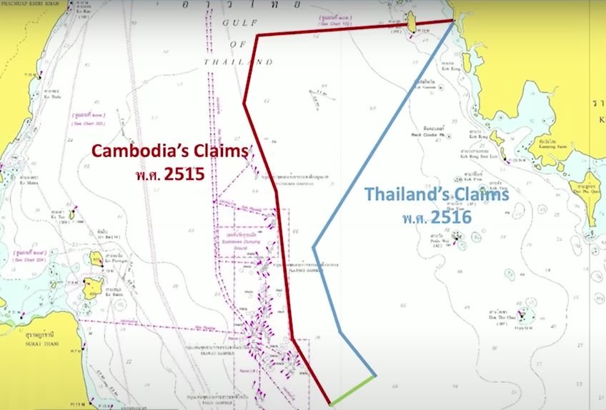 Die thailändische Regierung kämpft mit dem Dilemma, wie sie angesichts des politischen Drucks im eigenen Land mit einem ungelösten Seegrenzenproblem zu Kambodscha umgehen soll und gleichzeitig die gemeinsame Erschließung der reichlich vorhandenen Rohöl- und Gasreserven in einem Gebiet im Golf von Thailand anstrebt, über das das Land über zwei überlappende Ansprüche verfügt.