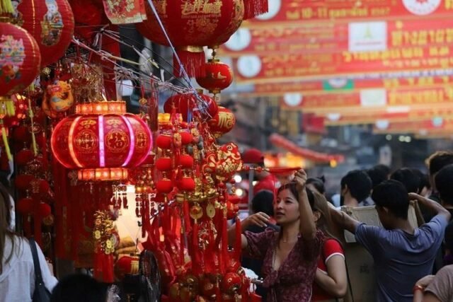  Die Ausgaben für das chinesische Neujahr in Thailand dürften den Bildidee 