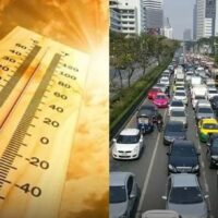 Das Gesundheitsministerium hat eine Hitzschlag Warnung herausgegeben, da die Temperaturen landesweit ansteigen, insbesondere für diejenigen, die in der Sonne fahren oder in Fahrzeugen unterwegs sind.