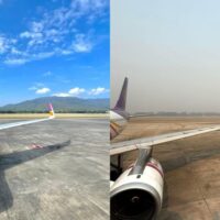 Ein Pilot von Thai Airways International hat seine eigene Sicht auf die Schwere des PM 2,5 Staub- und Rauchproblems in der Provinz Chiang Mai geäußert. In seinem „Captain Faisal“ -Facebook-Post am Samstag schrieb der Pilot, dass er sein Flugzeug gegen 9 Uhr morgens am Flughafen Chiang Mai gelandet habe und als die Tür des Flugzeugs geöffnet wurde, sei ihm als Erstes der Geruch von Rauch in die Nase gestiegen.