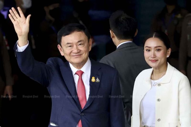 Das Oppositionslager könne während der Generaldebatte auf eigenes Risiko Fragen im Zusammenhang mit dem auf Bewährung entlassenen ehemaligen Premierminister Thaksin Shinawatra und seiner Tochter, dem Vorsitzenden der Pheu Thai Partei Paetongtarn Shinawatra, ansprechen, sagte Regierungschef Visuth Chainaroon.