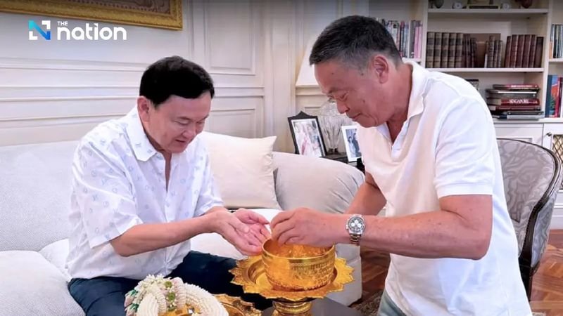 Premierminister Srettha Thavisin bestritt am Dienstag, dass er früher am Tag mit dem auf Bewährung entlassenen ehemaligen Premierminister Thaksin Shinawatra über eine mögliche Kabinettsumbildung gesprochen habe.