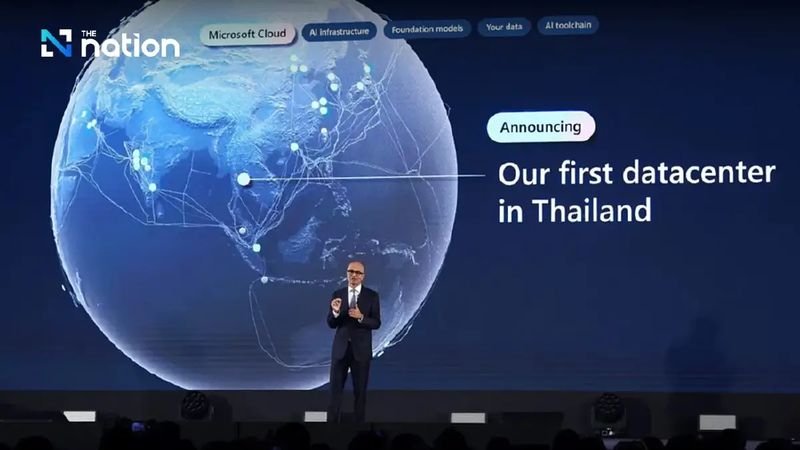 Um die Effizienz der Entwicklung der digitalen Wirtschaft in Thailand sicherzustellen, kündigte der in den USA ansässige Technologieriese Microsoft am Mittwoch sein Engagement für den Aufbau einer neuen Cloud- und künstlichen Intelligenz (KI) Infrastruktur im Land an.