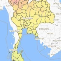 Die meisten Provinzen im Norden waren am Montagmorgen mit gefährlichen roten PM 2,5-Werten überzogen, wobei Chiang Mai als die Stadt mit der vierthöchsten Luftverschmutzung weltweit eingestuft wurde