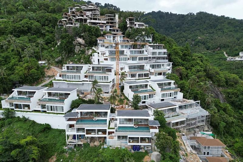 Die Behörden haben das Projekt eines chinesischen Luxusresorts auf Ko Samui gestoppt, nachdem sie herausgefunden hatten, dass das Anwesen nicht entsprechend der Baugenehmigung errichtet wurde und höher als gesetzlich zulässig war.