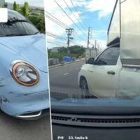 Ein Vorfall von Aggression im Straßenverkehr , in den ein Elektrofahrzeug der Marke Ora Goodcat und ein Kastenwagen auf einer thailändischen Straße verwickelt waren, hat im Internet erhebliche Aufmerksamkeit erregt.