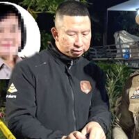 Die 57-jährige Worakanok Thepphimon, eine lokale Regierungsbeamtin, wurde am Freitagabend in ihrem Haus in Pathum Thani brutal ermordet. Die Polizei untersucht mögliche persönliche oder arbeitsbezogene Motive und konzentriert sich dabei auf Videoüberwachungsaufnahmen und Beweise, während die Gemeinde noch immer unter Schock steht.