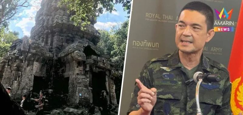 Die thailändische Armee hat beschlossen, ein bergiges Gelände an der thailändisch-kambodschanischen Grenze in Surin vorerst unbesetzt zu lassen, um zu verhindern, dass thailändische Truppen auf Landminen treten, die dort von kambodschanischen Streitkräften willkürlich verlegt wurden, sagte Armeesprecher Generalmajor Winthai Suvari gestern (31. Juli).