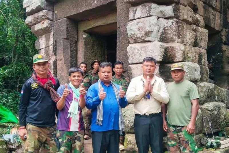Eine Explosion in der Nähe der Tempelruinen von Ta Kwai in der nordöstlichen Provinz Surin am Mittwochabend wurde nach Angaben der thailändischen Armee dadurch verursacht, dass ein kambodschanischer Soldat auf eine Landmine seiner eigenen Armee trat.
