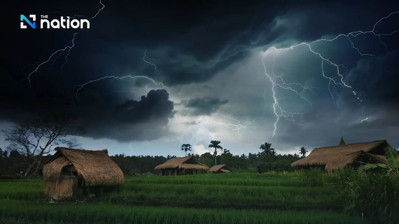 Im Norden und Nordosten Thailands werden voraussichtlich sintflutartige Regenfälle erwartet, wobei bis zu 80 % der Fläche von Regenfällen bedeckt sein werden. Für Bangkok werden Gewitter vorhergesagt, teilte das thailändische Wetteramt (TMD) am Sonntag mit.