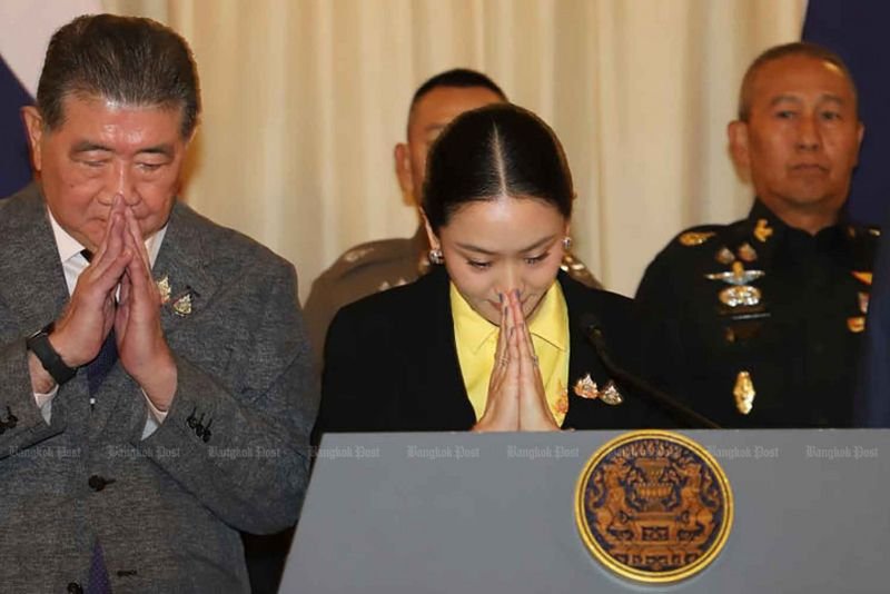 Die Pheu Thai Partei hat am Montag dem suspendierten Premierminister Paetongtarn Shinawatra im Vorfeld der Entscheidung des Verfassungsgerichts zu einem durchgesickerten Audioclip ihre volle Unterstützung zugesagt und die Möglichkeit, dass die Bhumjaithai-Partei der Koalition wieder beitreten könnte, selbst wenn es zu einem Führungswechsel käme, als höchst unwahrscheinlich abgetan.