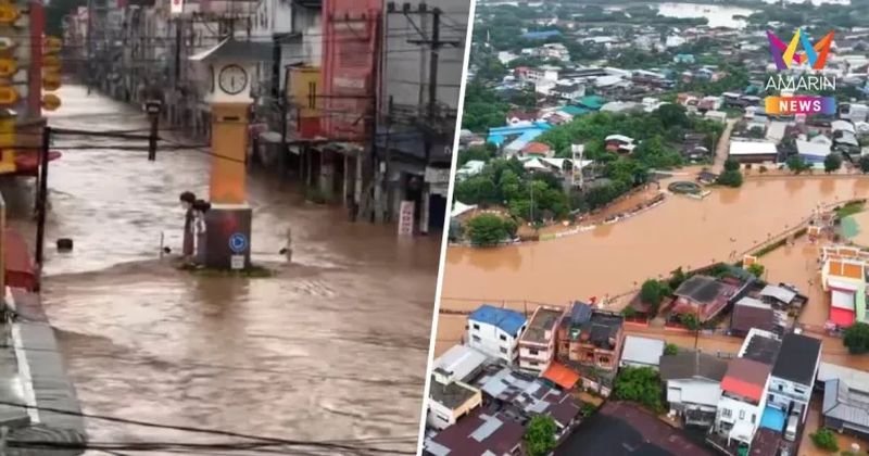 Starke Regenfälle führten dazu, dass der Fluss Pa Sak über die Ufer trat und die Stadt Lom Sak in Phetchabun schwer überschwemmte. Die Katastrophe werde sich wahrscheinlich noch verschlimmern, berichteten TV Channel 7 und Amarin TV heute (1. September).