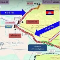 Thailand wird einen 23,6 km langen permanenten Grenzzaun und eine elektronische Überwachung entlang der Grenze zwischen Sa Kaeo und Kambodscha errichten, um die Sicherheit und die Überwachung zu verbessern.