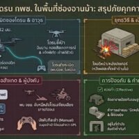 Die thailändische Armee vermutet, dass englischsprachige Ausländer die kambodschanischen Bomberdrohnen steuern, die während der andauernden Grenzkonflikte thailändische Streitkräfte angegriffen haben. Das für den Nordosten Thailands zuständige 2. Armeegebiet äußerte am Donnerstagmorgen auf seiner Facebook-Seite Zweifel daran, dass kambodschanische Soldaten die Drohnen steuerten.