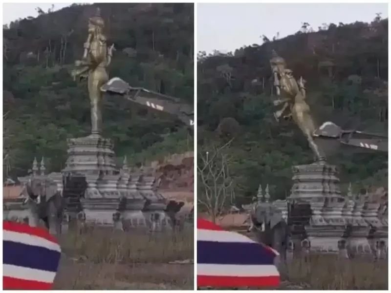 Die indische Regierung hat nach der Zerstörung einer Hindu-Gottheitenstatue in einem umstrittenen Gebiet zwischen Thailand und Kambodscha ihre Empörung zum Ausdruck gebracht. Am 24. Dezember 2025 veröffentlichte das Außenministerium eine offizielle Erklärung, in der es die Tat verurteilte, da sie die Spannungen in der Region verschärft hat.