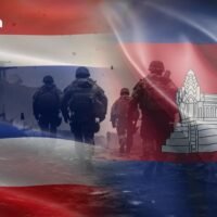 Kambodscha weiß zwar, dass es einen Krieg gegen Thailand nicht gewinnen kann, hofft aber, so viel Schaden wie möglich anzurichten. Kambodscha hält an seiner alten Taktik fest und fordert nach Beginn der Kampfhandlungen einen Waffenstillstand, doch dieses Mal scheitert es. Die erste Runde der Luftkämpfe zwischen Thailand und Kambodscha, die vom 24. bis 28. Juli stattfand, endete nach nur fünf Tagen ohne klaren Sieger. Kambodscha hatte die thailändischen Luftangriffe mit F-16- und Gripen-Kampfjets unterschätzt.