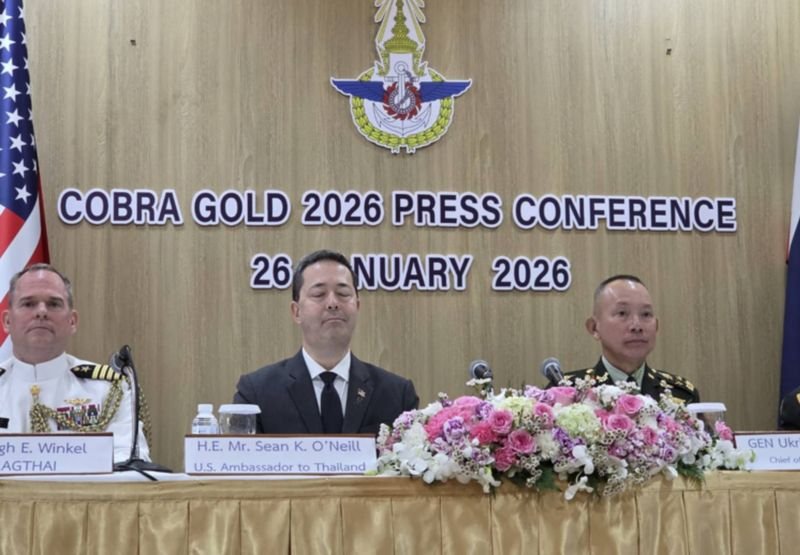 Thailand und die Vereinigten Staaten eröffneten am 26. Januar 2026 offiziell das gemeinsame Militärmanöver „Cobra Gold 2026“. Damit bekräftigten sie ihre langjährige Verteidigungspartnerschaft und positionierten Thailand als Washingtons wichtigsten regionalen Verbündeten.