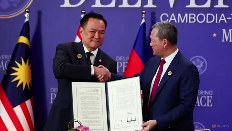 . Die USA werden insgesamt 45 Millionen US-Dollar an Hilfen zur Stärkung des thailändisch-kambodschanischen Waffenstillstands bereitstellen, so der ranghöchste Beamte des US-Außenministeriums für Ostasien.