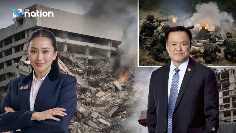 Ein Rückblick auf bedeutende Katastrophen und Krisen während der Amtszeiten der beiden letzten Premierminister Thailands, darunter Überschwemmungen, Erdbeben und Bauunfälle.