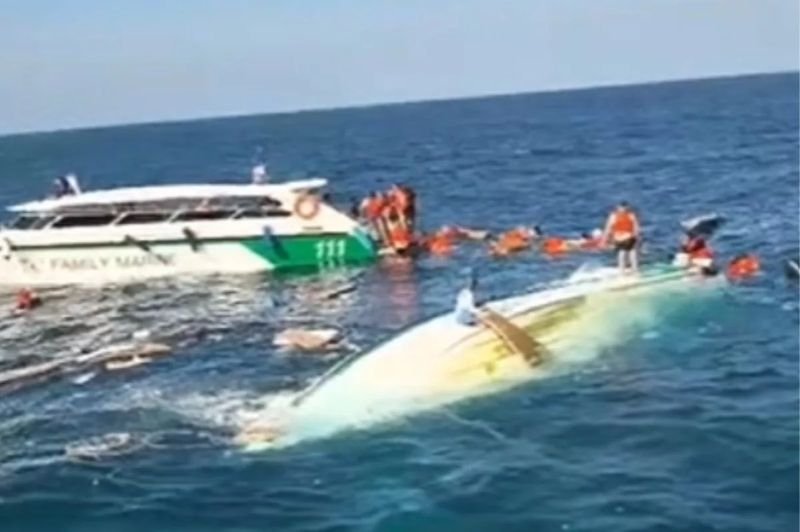 Am Sonntag kollidierte ein Ausflugs-Schnellboot in der Nähe von Koh Khai - Koh Phi Phi in der Provinz Krabi mit einem Trawler. Dabei wurden 22 Menschen verletzt, einer von ihnen verstarb später. Das umgekippte Schnellboot beförderte 55 Personen, darunter eine dreiköpfige Besatzung.