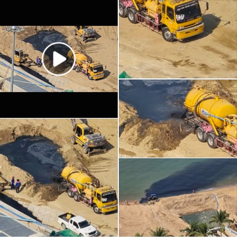 Ein Ausländer erregte in den sozialen Medien großes Aufsehen, nachdem er Aufnahmen veröffentlicht hatte, die zeigten, wie Abwasser vor dem Strand von Jomtien in Pattaya ins Meer geleitet wurde , was eine Untersuchung durch die thailändischen Behörden nach sich zog.