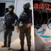 Chinesische Händler an der thailändisch-kambodschanischen Grenze protestierten gegen die Errichtung eines Stacheldrahtzauns und behaupteten, dies verletze ihr Recht, ihren Lebensunterhalt zu verdienen. Einer von ihnen versetzte einem Soldaten einen Kopfstoß.