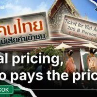 Thailand begrüßte im Jahr 2025 32,9 Millionen ausländische Besucher, ein Rückgang von 7,23 % gegenüber dem Vorjahr. In der zweiten Folge der Bangkok Post -Serie „Why Bangkok“ beleuchtet die Reihe eines der hartnäckigsten Probleme im Tourismus: die uneinheitliche Preisgestaltung.