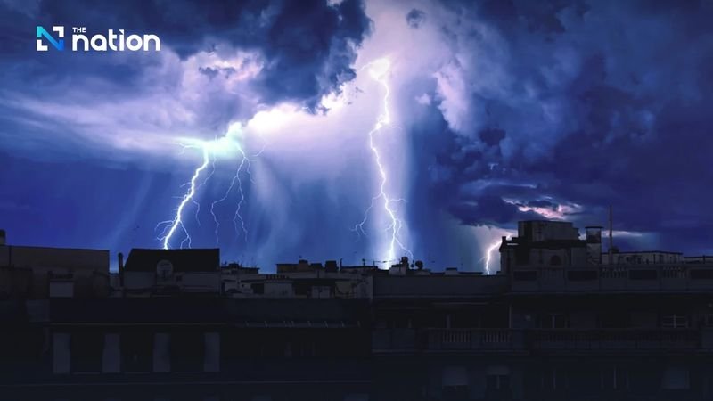 Der thailändische Wetterdienst (TMD) teilte am Montag mit, dass ein Hitzetiefdruckgebiet über Nordthailand liege, während südliche und südöstliche Winde Feuchtigkeit aus dem Südchinesischen Meer und dem Golf von Thailand in die Region brächten, wo weiterhin heiße Bedingungen herrschten.