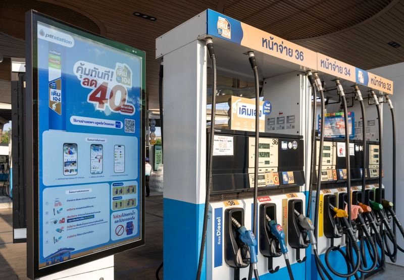 Eine PTT-Tankstelle in Thailand hat eine neue Selbstbedienungstankstelle eingeführt. Kunden können nun über die mobile App Blueplus+ tanken, bestellen und bezahlen und erhalten dabei einen Sofortrabatt von 0,40 Baht pro Liter. Die Initiative von PTT Oil and Retail Business Plc (OR) zielt darauf ab, den Tankstellenservice zu modernisieren und den Komfort für Autofahrer zu erhöhen.