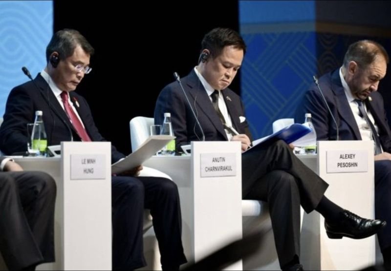 Premierminister Anutin Charnvirakul hob Thailands Rolle als Tor zwischen Russland und dem Verband Südostasiatischer Nationen (ASEAN) während des ASEAN-Russland-Sondergipfels und des ASEAN-Russland-Wirtschaftsforums am 17. Juni 2026 in Kasan, Russland, hervor